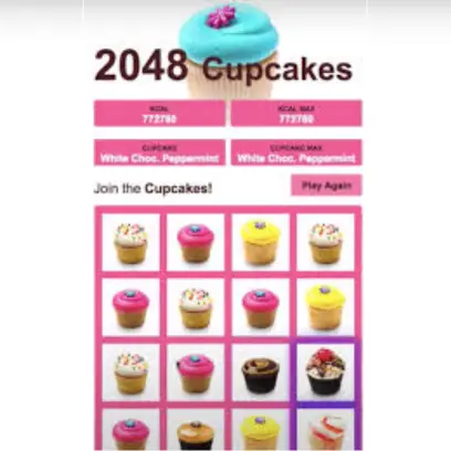 2048 Cupcakes